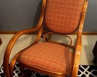 Bentwood rocking chair