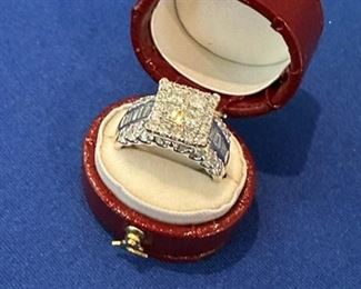 14kt diamond ring