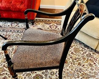 Painted Southwood Arm Chair 