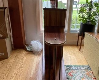 Gorgeous Vintage Mid-Century Modern Room Divider / Bookcase. Measures 70" W x 13" D x 64" H. Photo 4 of 7.