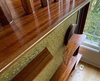 Gorgeous Vintage Mid-Century Modern Room Divider / Bookcase. Measures 70" W x 13" D x 64" H. Photo 6 of 7.