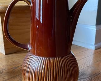 Vintage Glazed Ceramic Tea Pot. Photo 1 of 2.
