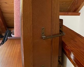 Vintage Mid-Century Modern Vanity with Mirror. Measures 48" W x 20" D x 52" H. Photo 3 of 5.