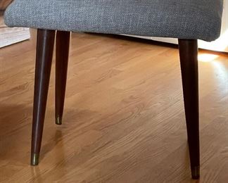 Vintage Mid-Century Modern Vanity with Mirror. Measures 48" W x 20" D x 52" H. Photo 5 of 5.