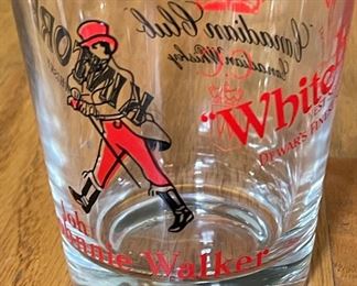 Set of 6 Collectible Whisky Double Old Fashion Glasses: Johnnie Walker. Photo 2 of 6.