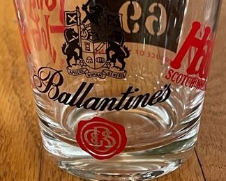Set of 6 Collectible Whisky Double Old Fashion Glasses: Ballantines. Photo 5 of 6.