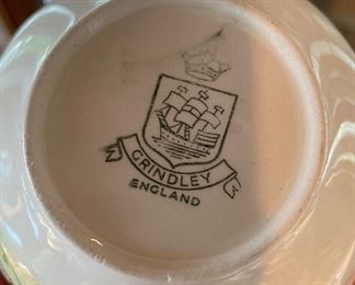 Vintage Grindley English China Equestrian Hunt Theme Tea Cup & Saucer Set. Photo 3 of 3.