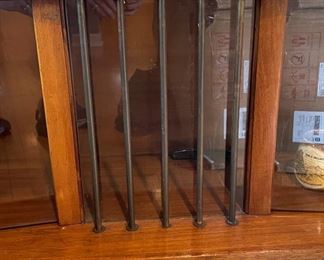 Gorgeous Vintage Mid-Century Modern Room Divider / Bookcase. Measures 70" W x 13" D x 64" H. Photo 3 of 7.