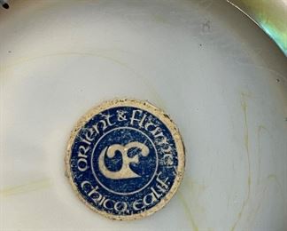 Vintage Orient & Flume Paperweight. Photo 3 of 3.