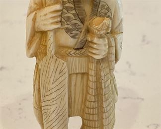 Antique Asian Figurine. Photo 1 of 3.