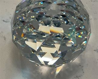 Cut Crystal Paperweight. Photo 1 of 2.