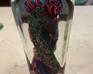 Vintage Sea Anemone Paperweight. Photo 1 of 3.