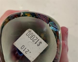 Vintage Sea Anemone Paperweight. Photo 3 of 3.