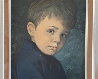 Bragolin, "Alfie In Tears (Crying Boy). Photo 1 of 3.