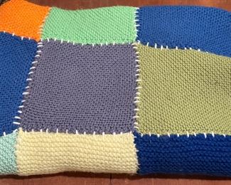 Hand-Made Crib Blanket.