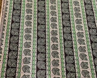 Hand-Printed African Fabric (Kenya). Swatch Measures 72" x 40" W. Photo 1 of 3.