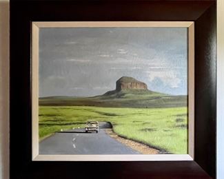 Willem Pretorius, Original Oil on Canvas. Signed By Artist. Measures 25" x 20". Photo 1 of 2.