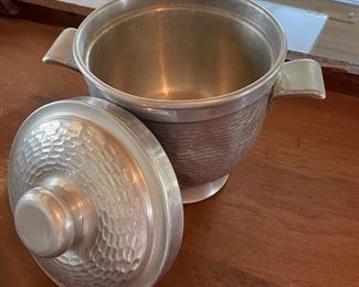 Metal Ice Bucket. Made In Italy. Photo 2 of 3.