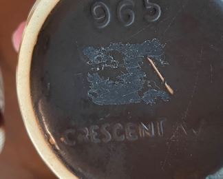 Mid-Century Crescent Ware Kruger National Park Coffee, Tea, Sugar & Creamer Set. Photo 3 of 4.