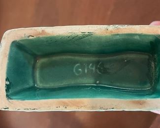 Vintage Sail Boat Glazed Ceramic Figurine. Photo 3 of 3.