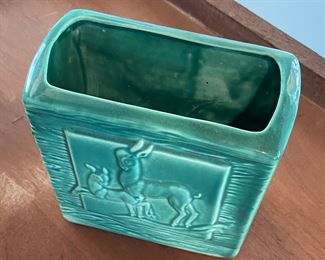 Vintage Vermont Pottery Cachepot. Photo 2 of 4.