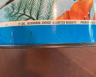Vintage Metal South African Biscuit Tin with Lid - 3 Available. Photos 7 of 7.