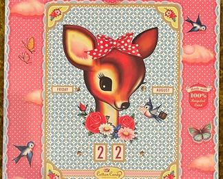 Bambi Everlasting Calendar.