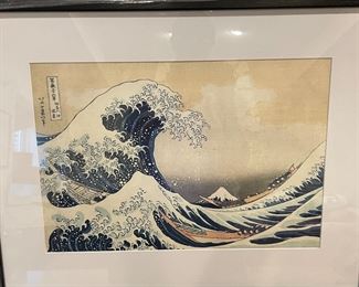 Katsushika Hokusai, The Great Wave, Framed Print. Photo 1 of 2.