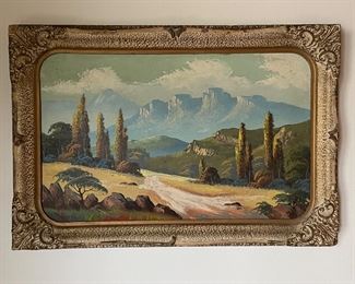 Original Oil on Board.