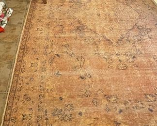 Reversible In-Door / Outdoor Rug. Reverse Side is Navy Blue. Photo 1 of 2.