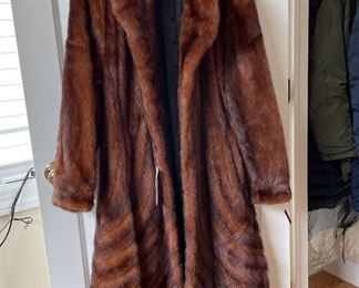 Full Length Fur Coat.