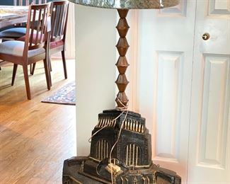 Vintage South African Floor Lamp. Photo 1 of 2.