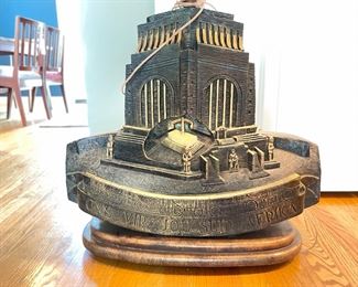 Vintage South African Floor Lamp. Photo 2 of 2.