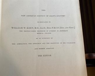 Antique "Gray's Anatomy" book