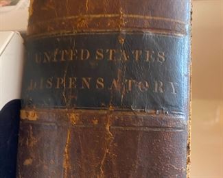 Antique "United States Dispensatory" book