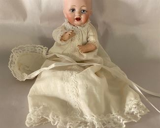 Antique bisque head baby doll