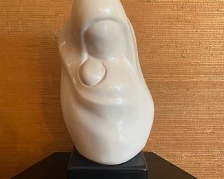 Madonna sculpture