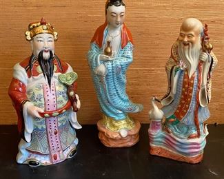 Large Asian figurines