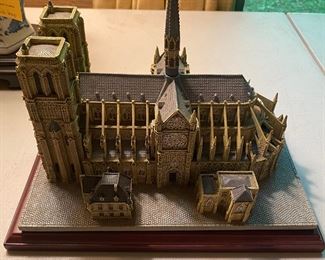 Notre Dame church model