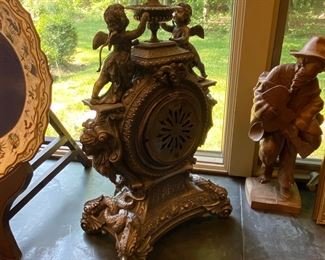 Fine antique Ansonia "Lydia" clock