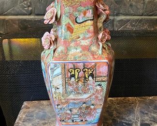 LARGE Asian vase