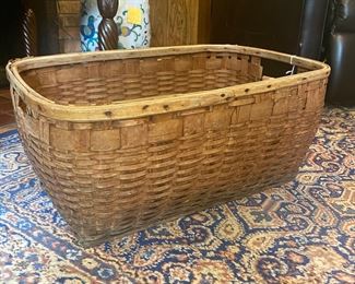 LARGE antique basket