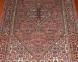 Silk & Wool floor rug-the vast majority of the rugs are Persian and are is fantastic condition.