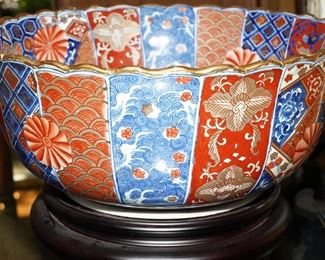 Semi-antique Chinese Imari bowl