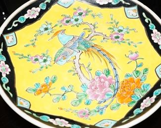 Hand painted Chinese porcelain plate