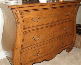 3 Drawer bombe chest