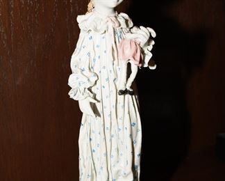 Child figurine by Bonnie Porter