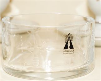 Abigails Poland crystal bowl