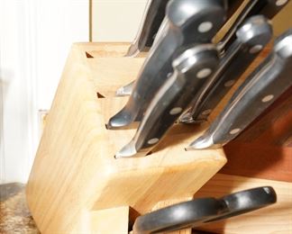 Wusthof Classic 10 piece knife block set