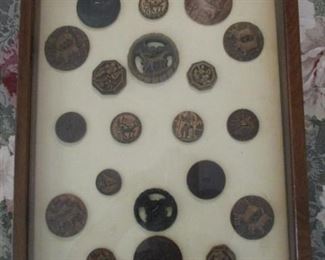 Vintage Wooden Buttons